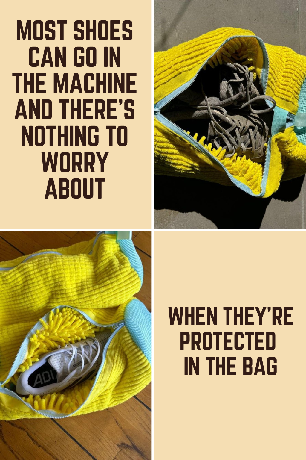 PlenvoWorld™ Shoe Washing Bag