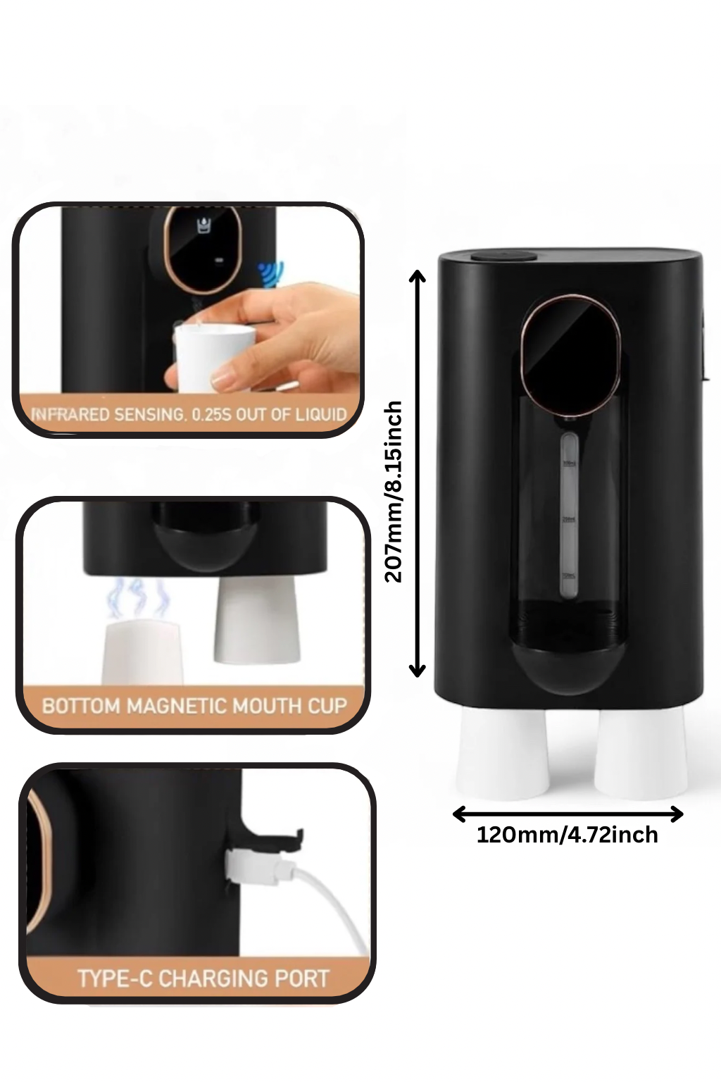Smart Touchless Mouthwash Dispenser