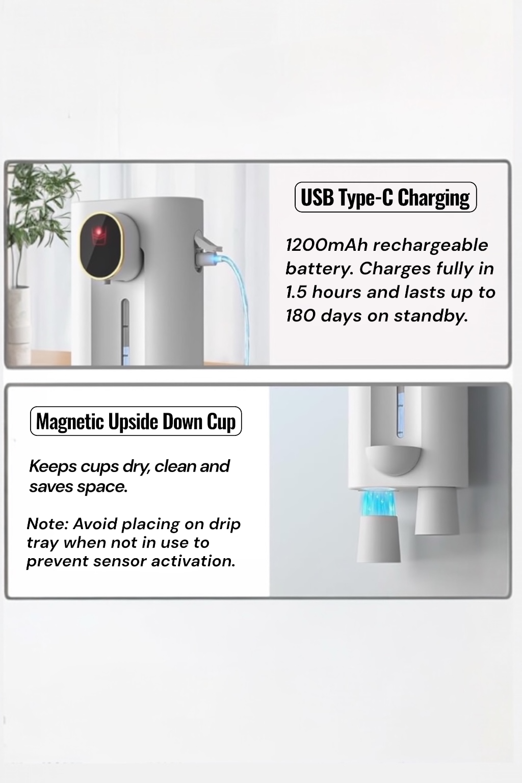 Smart Touchless Mouthwash Dispenser