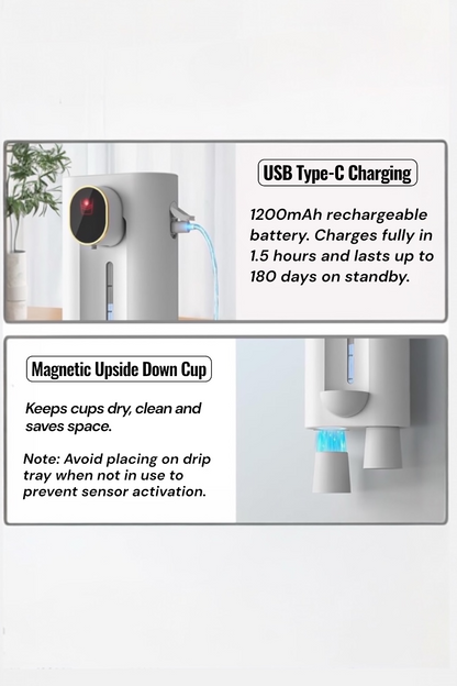 Smart Touchless Mouthwash Dispenser